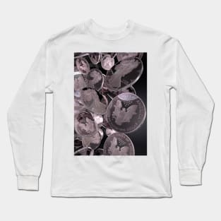 Silver coins, computer artwork (T362/0456) Long Sleeve T-Shirt